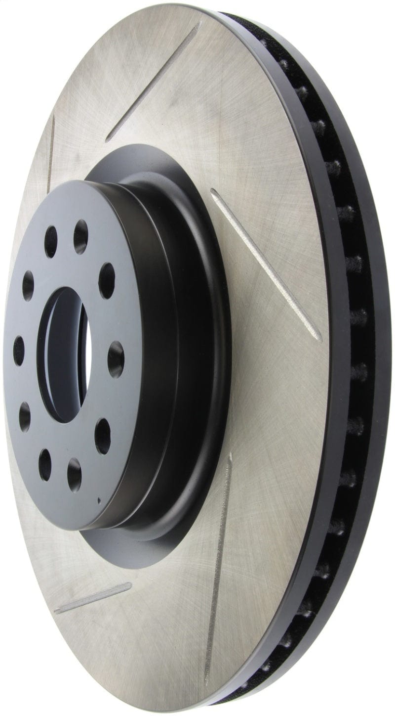StopTech Sport Slot 14-19 CTS V-Sport Slotted Front Right Rotor Stoptech