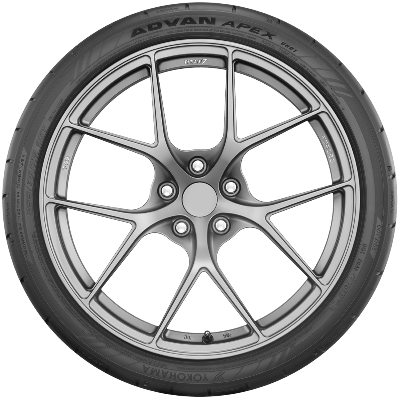 Yokohama Advan Apex V601 Tire - 225/40R18 92Y Yokohama Tire