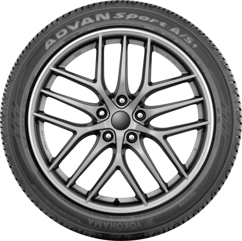 Yokohama Advan Sport A/S+ Tire - 255/35R18 94Y Yokohama Tire